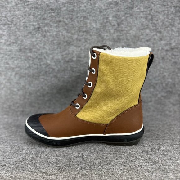 ✅KEEN Elsa Winter Boot Womens -9.5 Lace Up Sherpa Insulated Waterproof NIB BLOCK - Picture 12 of 12